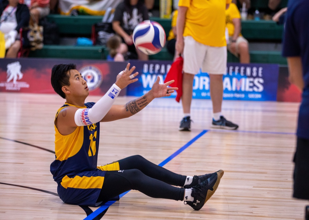 2024 DoD Warrior Games Sitting Volleyball Preliminaries