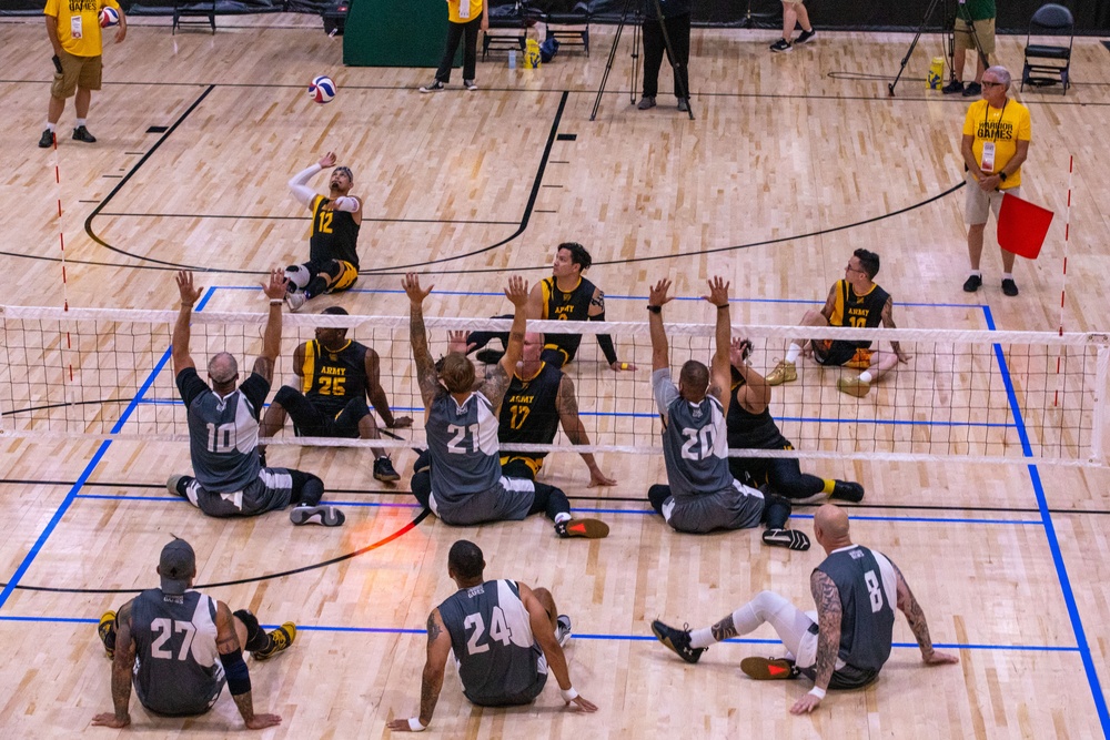 2024 DoD Warrior Games Sitting Volleyball Preliminaries