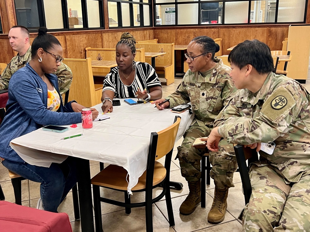 Fort Johnson Medical Service Corps Officers celebrate 107 years