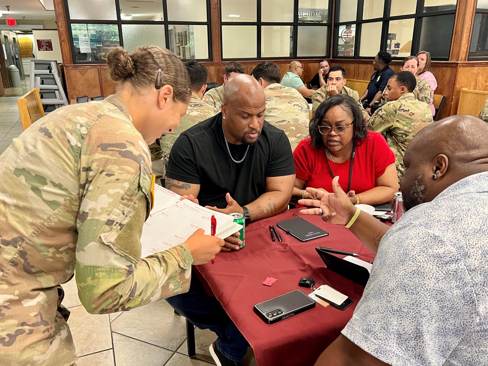 Fort Johnson Medical Service Corps Officers celebrate 107 years