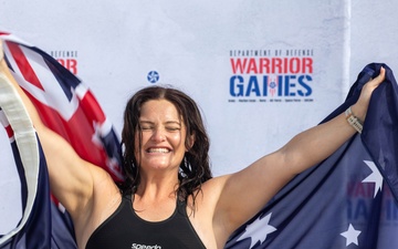 2024 DoD Warrior Games Athletes Dive Into the Swimming Competition