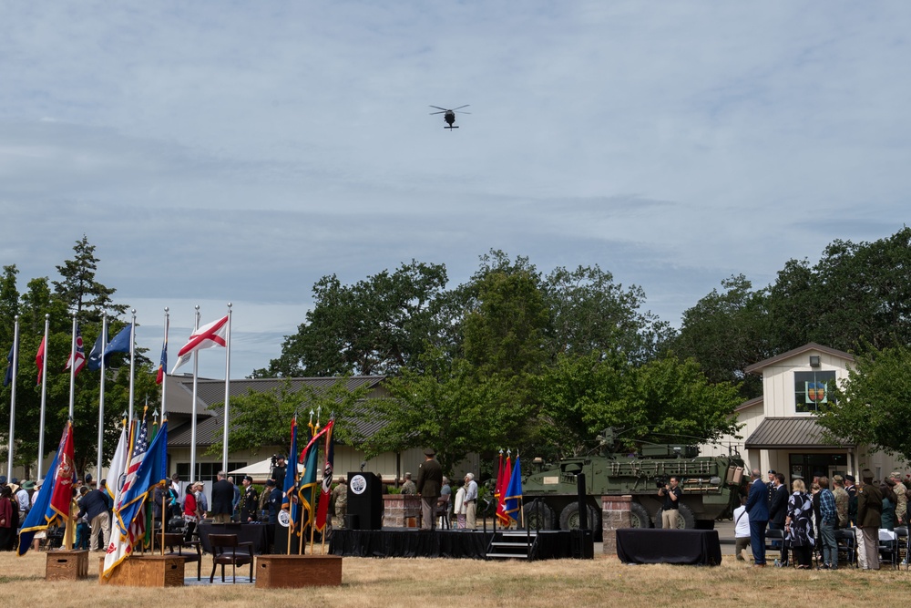 Commander of Washington National Guard relinquishes command, retires after 40 years of service