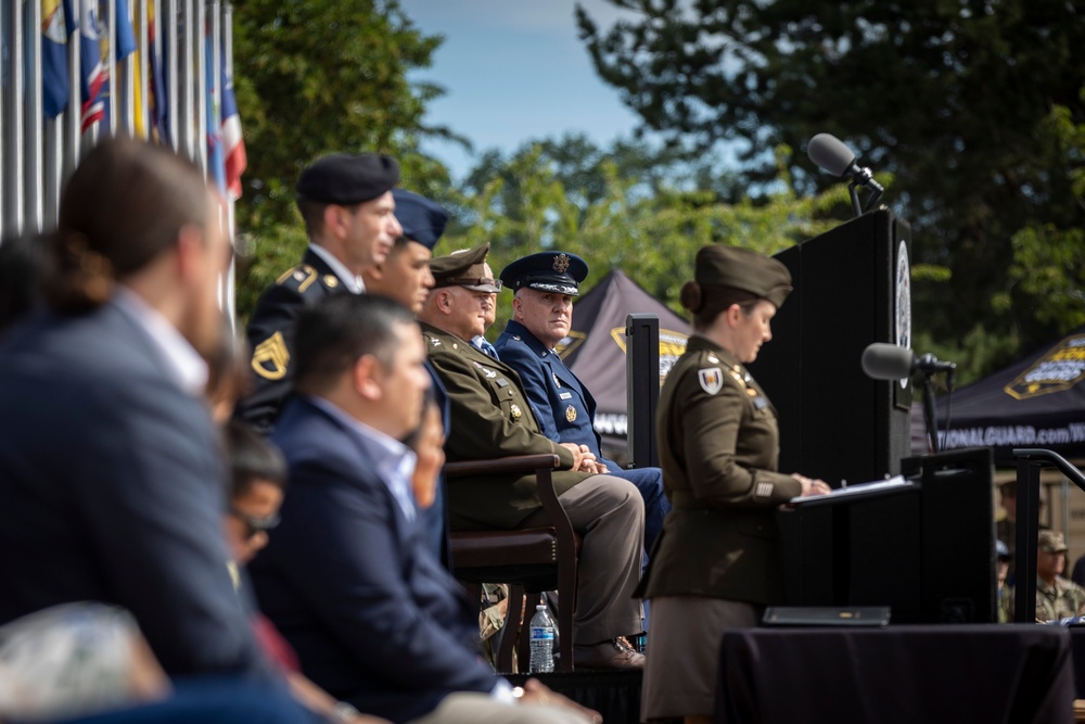 Washington National Guard welcomes new adjutant general