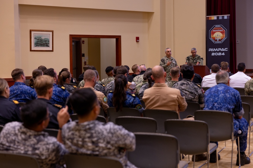 RIMPAC 2024 Information Operations and Electronic Warfare Workshop