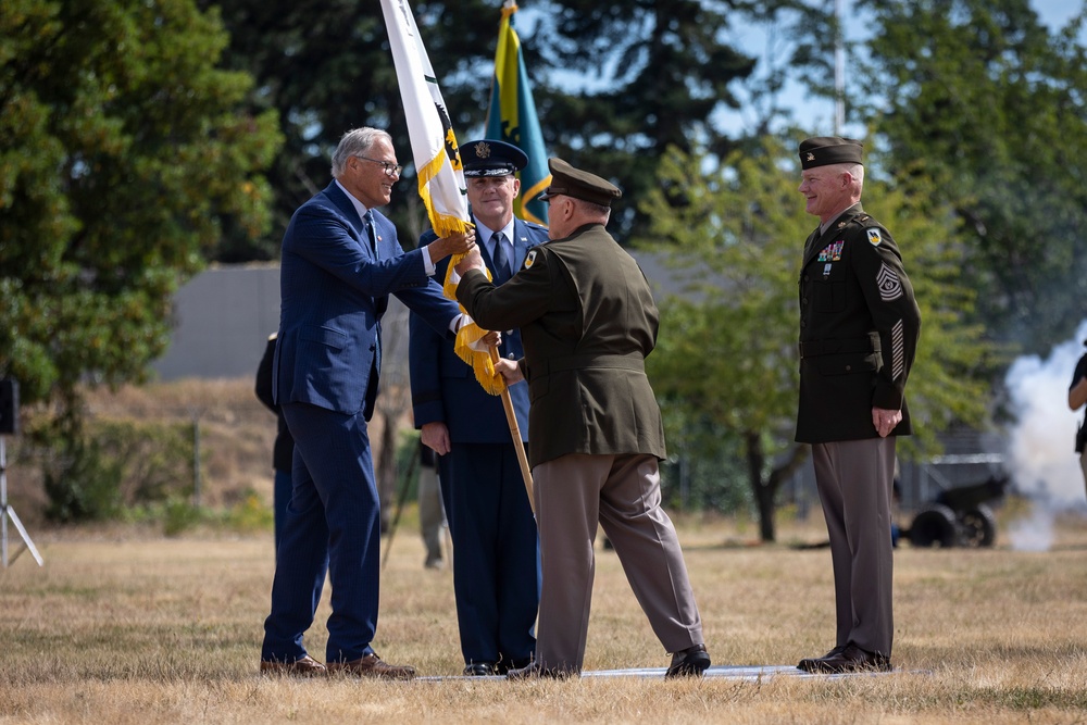 Washington National Guard welcomes new adjutant general