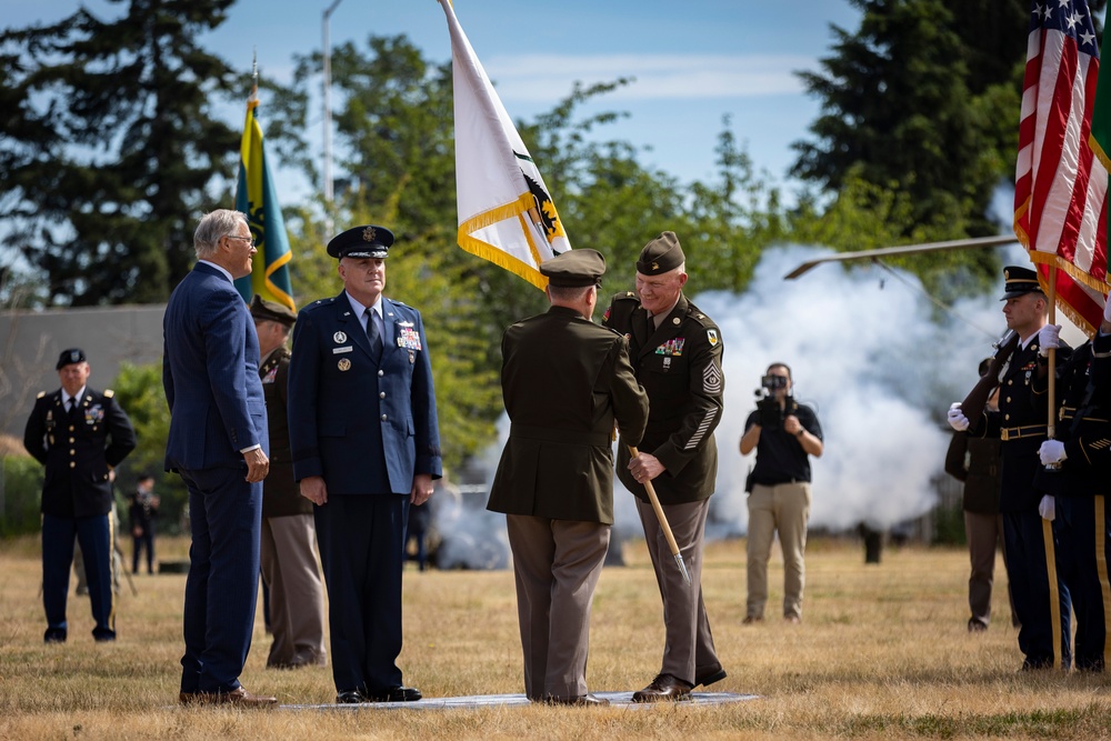 Washington National Guard welcomes new adjutant general