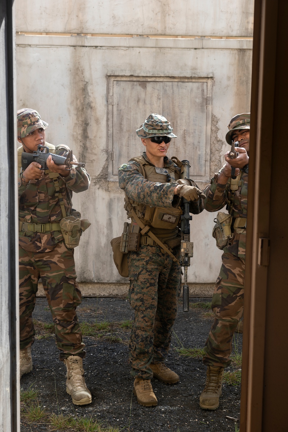 U.S. Marines, Royal Tongan Marines train during RIMPAC 2024