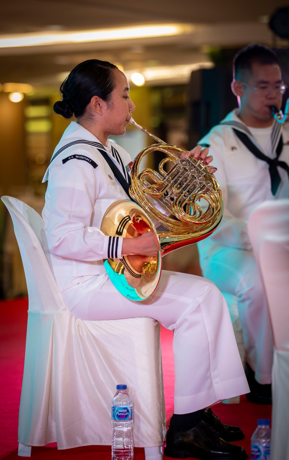 7th Fleet Band Performs at Royal Garden Plaza
