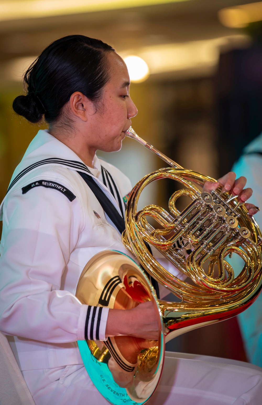 7th Fleet Band Performs at Royal Garden Plaza