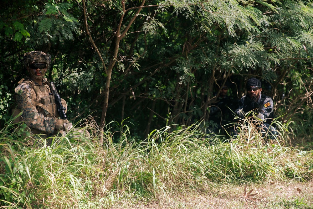 U.S. Marines, Sri Lankan Forces conduct urban operations training at RIMPAC 2024