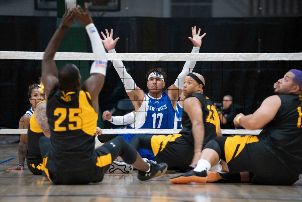 2024 Warrior Games | Sitting Volleyball | Team Air Force | SrA Moses Debraska (ret)