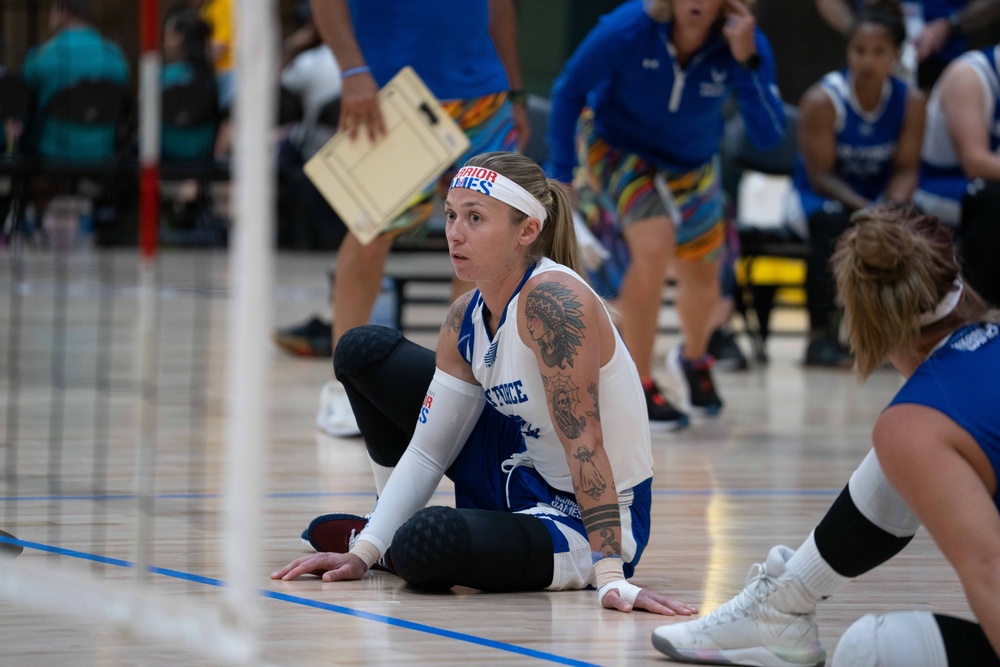 2024 Warrior Games | Sitting Volleyball | Team Air Force | SSgt Allison Smith