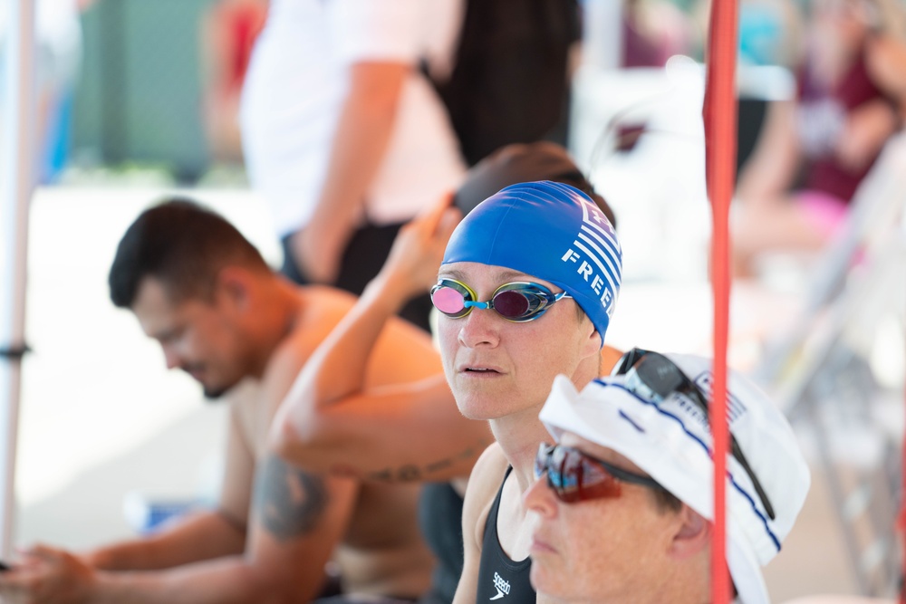 2024 Warrior Games | Swimming | Team Air Force | Maj Heather Sealover