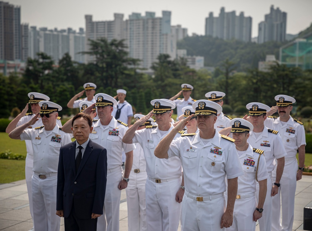 Carrier Strike Group Nine Remembers Those Lost During Korean War Anniversary