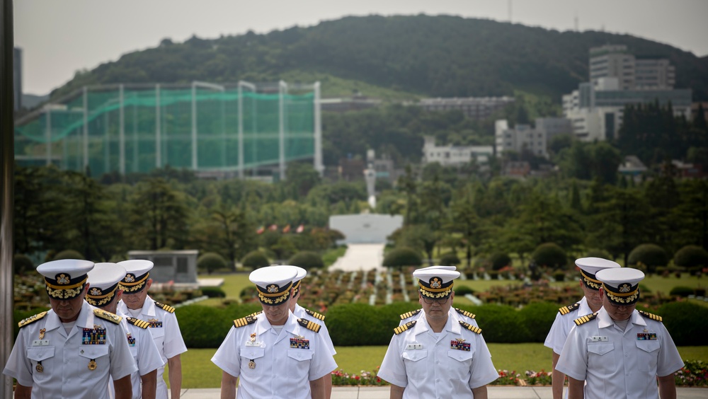 Carrier Strike Group Nine Remembers Those Lost During Korean War Anniversary