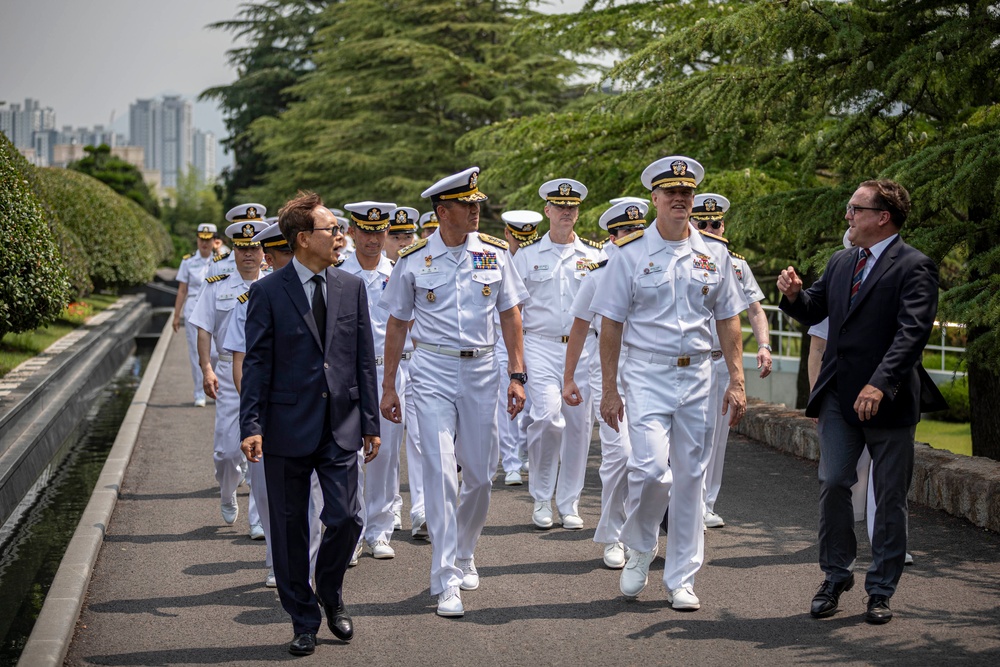 Carrier Strike Group Nine Remembers Those Lost During Korean War Anniversary