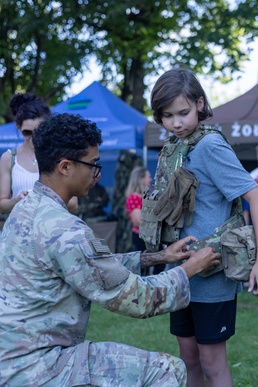 V Corps Soldiers Participate in Community Outreach Efforts