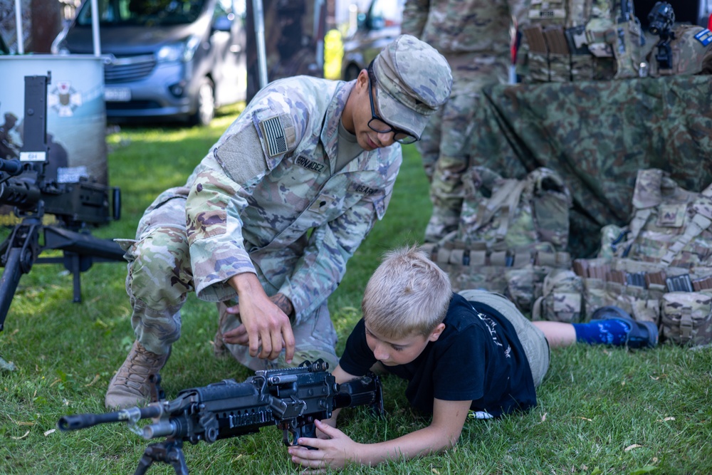 V Corps Soldiers Participate in Community Outreach Efforts