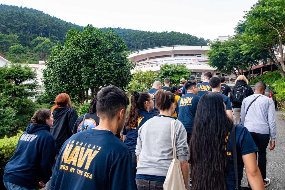 Theodore Roosevelt Lends a Helping Hand at Kojedo Aikwangwon