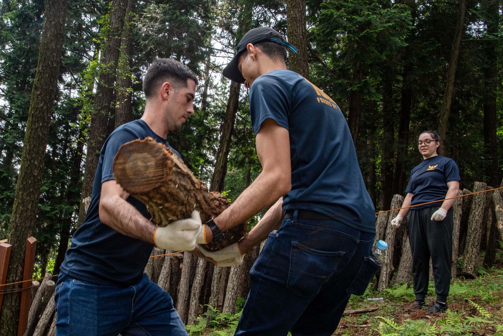 Theodore Roosevelt Lends a Helping Hand at Kojedo Aikwangwon