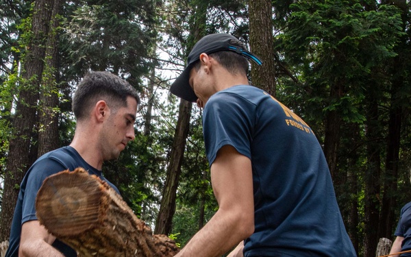 Theodore Roosevelt Lends a Helping Hand at Kojedo Aikwangwon