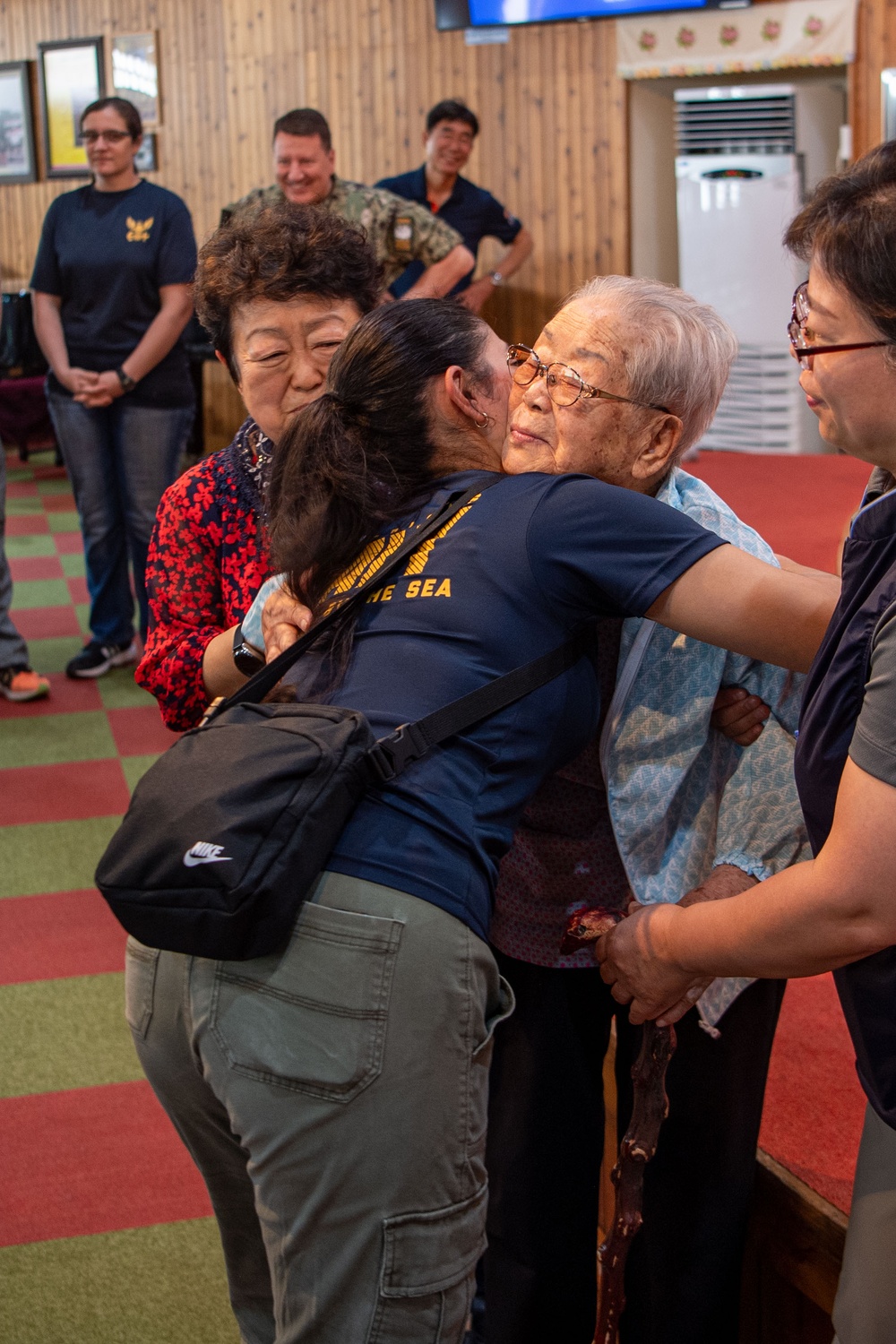 Theodore Roosevelt Lends a Helping Hand at Kojedo Aikwangwon