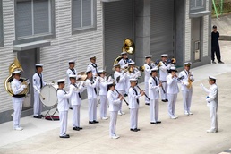 Theodore Roosevelt, CSG-9 Depart Busan
