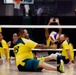 Athletes compete in the 2024 DoD Warrior Games sitting volleyball bracket play