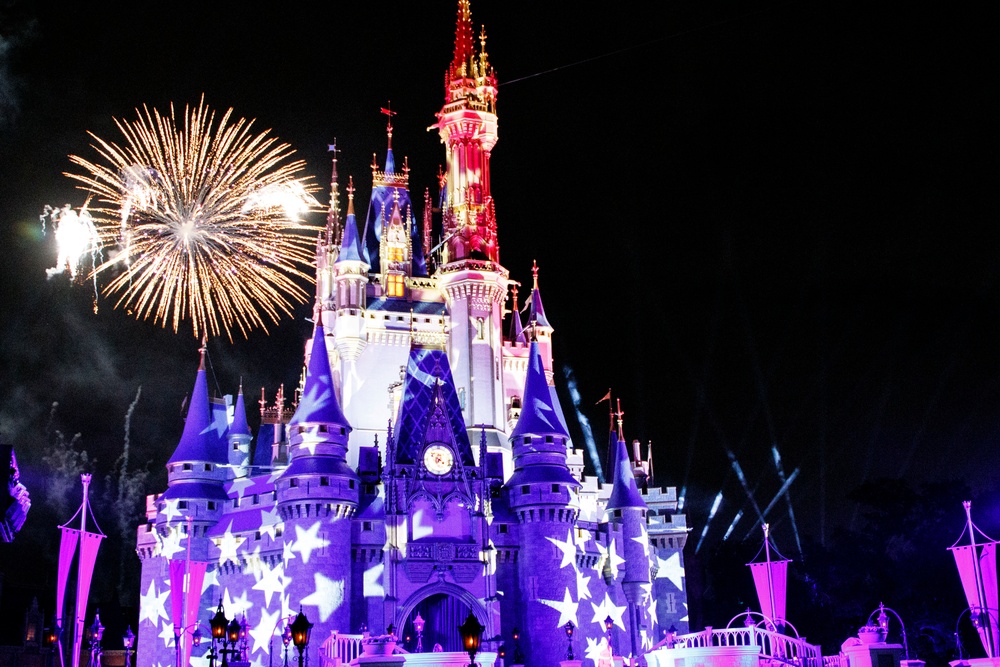 2024 DoD Warrior Games athletes wish upon a star at Disney World's Magic Kingdom