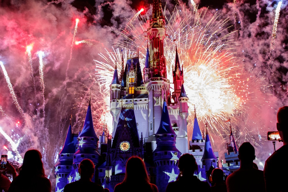 2024 DoD Warrior Games athletes wish upon a star at Disney World's Magic Kingdom