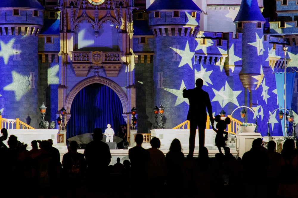 2024 DoD Warrior Games athletes wish upon a star at Disney World's Magic Kingdom