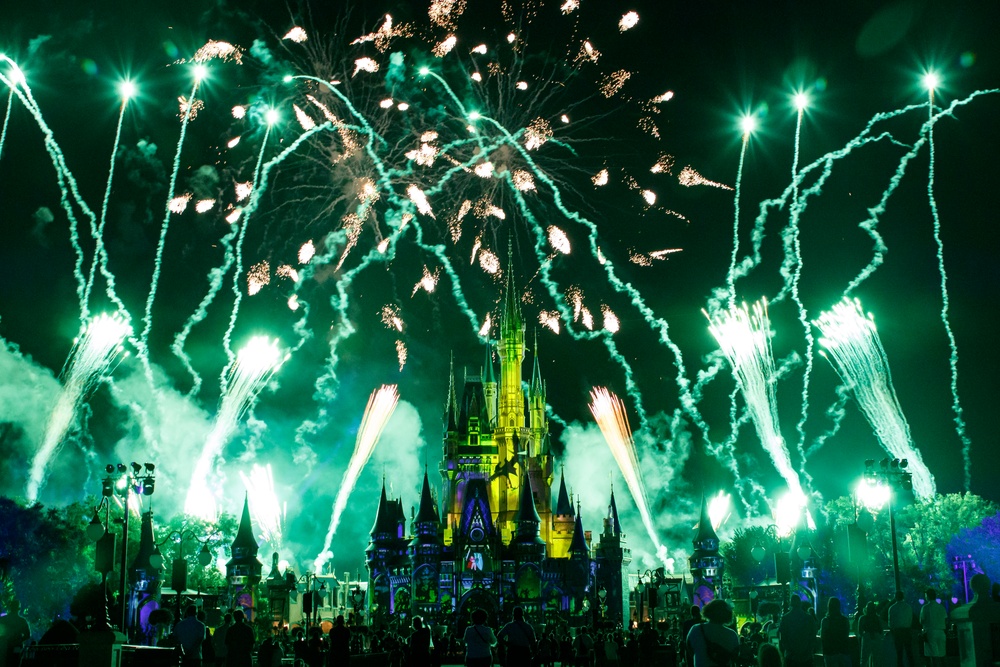 2024 DoD Warrior Games athletes wish upon a star at Disney World's Magic Kingdom