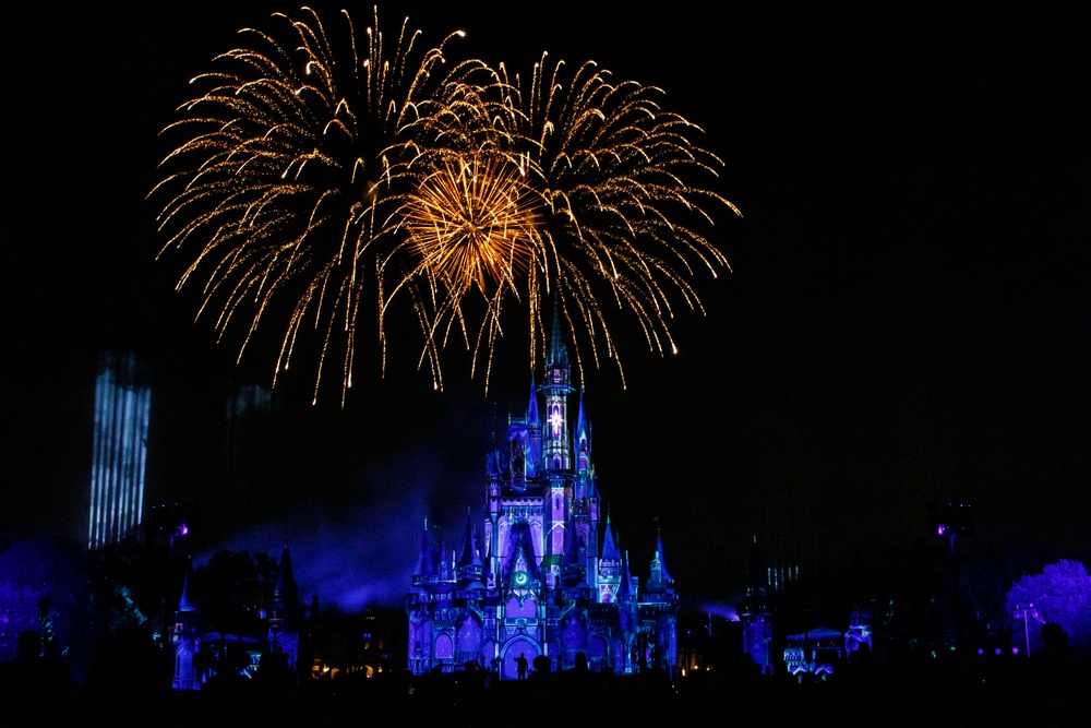 2024 DoD Warrior Games athletes wish upon a star at Disney World's Magic Kingdom