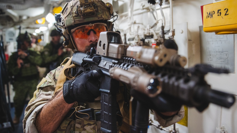 Porter Hosts Bilateral Visit, Board, Search, and Seizure Drills