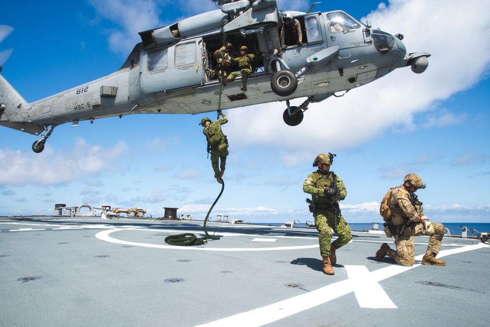 Porter Hosts Bilateral Visit, Board, Search, and Seizure Drills