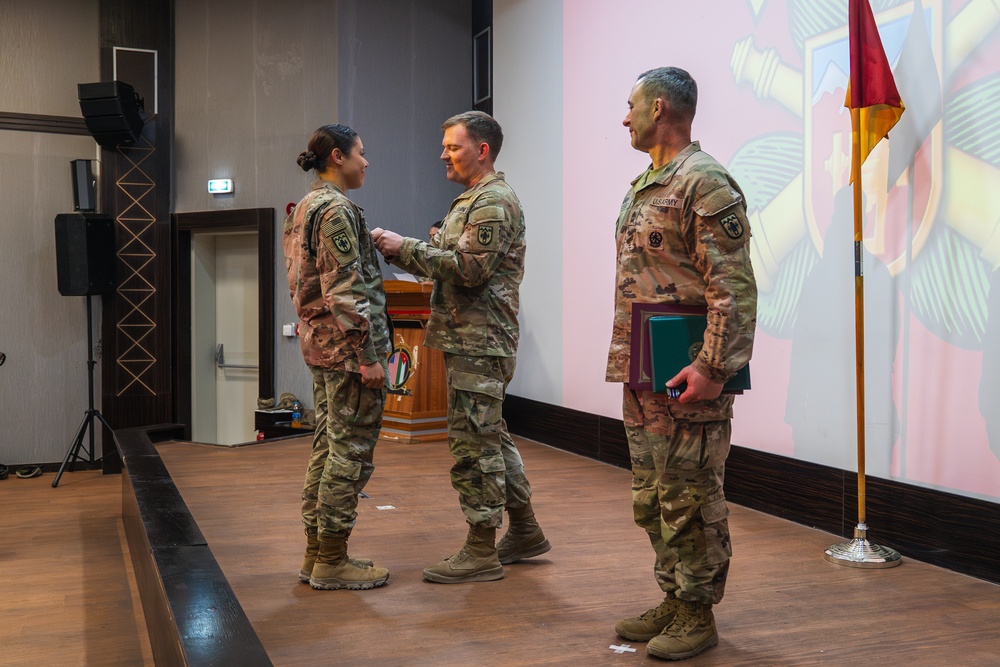 Shamrock brigade recognizes achievement and advancement