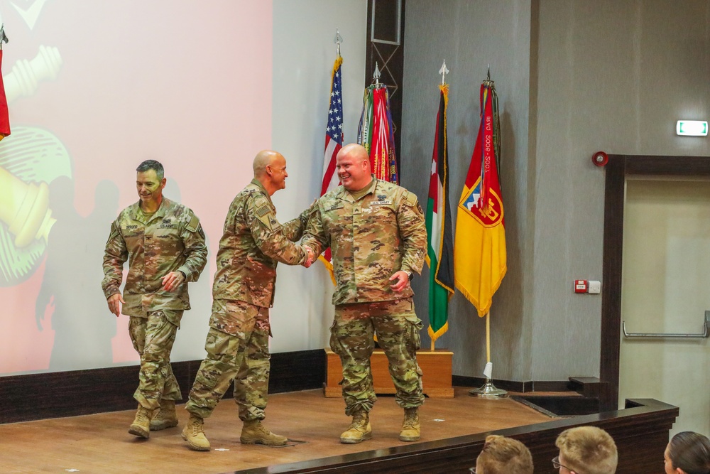 Shamrock brigade recognizes achievement and advancement