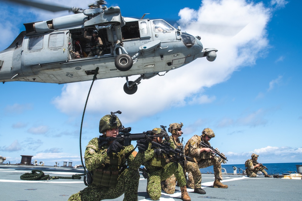 Porter Hosts Bilateral Visit, Board, Search, and Seizure Drills