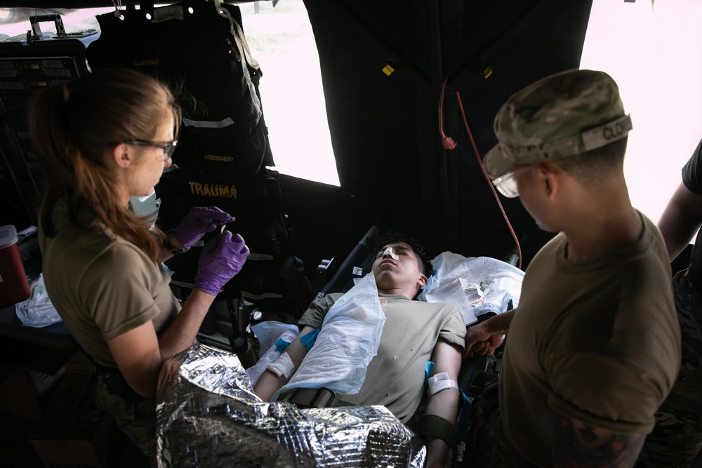 DVIDS - Images - MOS-T Course Ambulatory Casualty Exercise [Image 17 of 52]