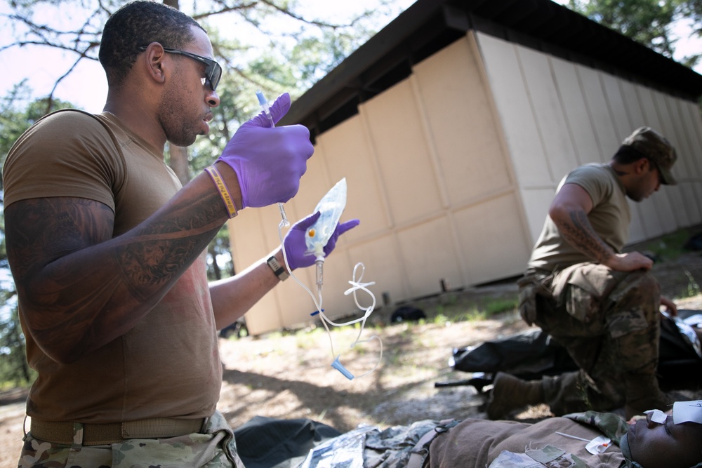 MOS-T Course Ambulatory Casualty Exercise