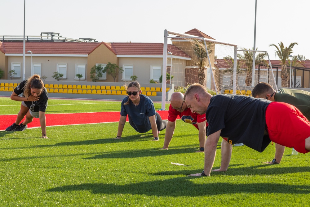 Soldiers honor Staff Sgt. Pokorny with hero workout