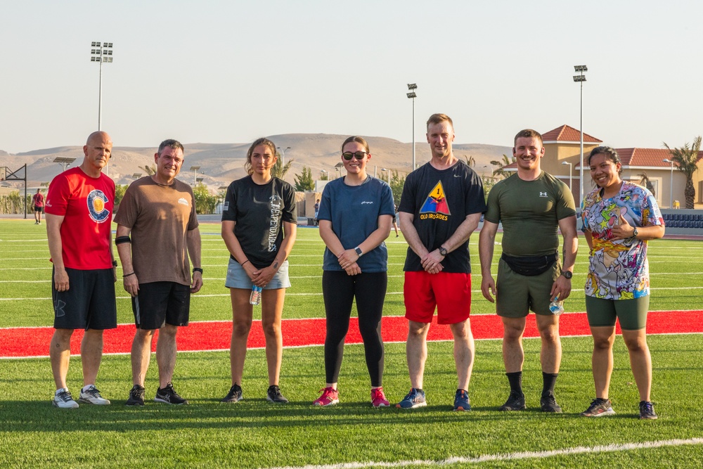 Soldiers honor Staff Sgt. Pokorny with hero workout