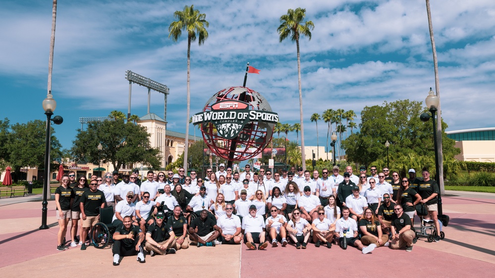 2024 DOD Warrior Games Team Army Athlete and Staff Photo