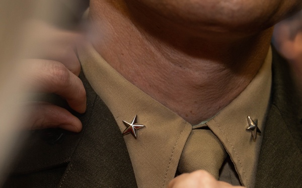 Col. Lively's Frocking Ceremony, 2d Marine Division