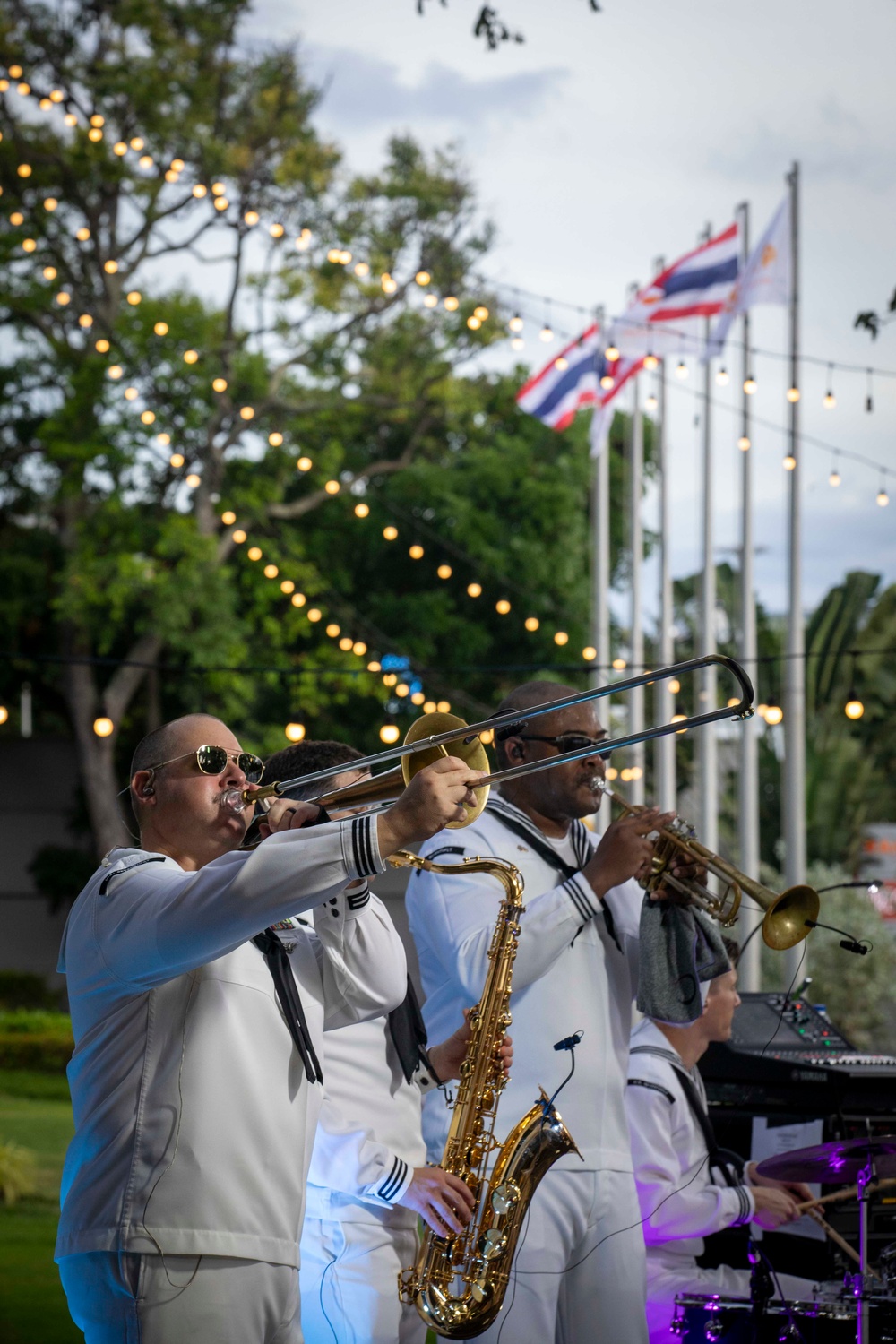 U.S 7th Fleet Band Performs in Pattaya, Thailand