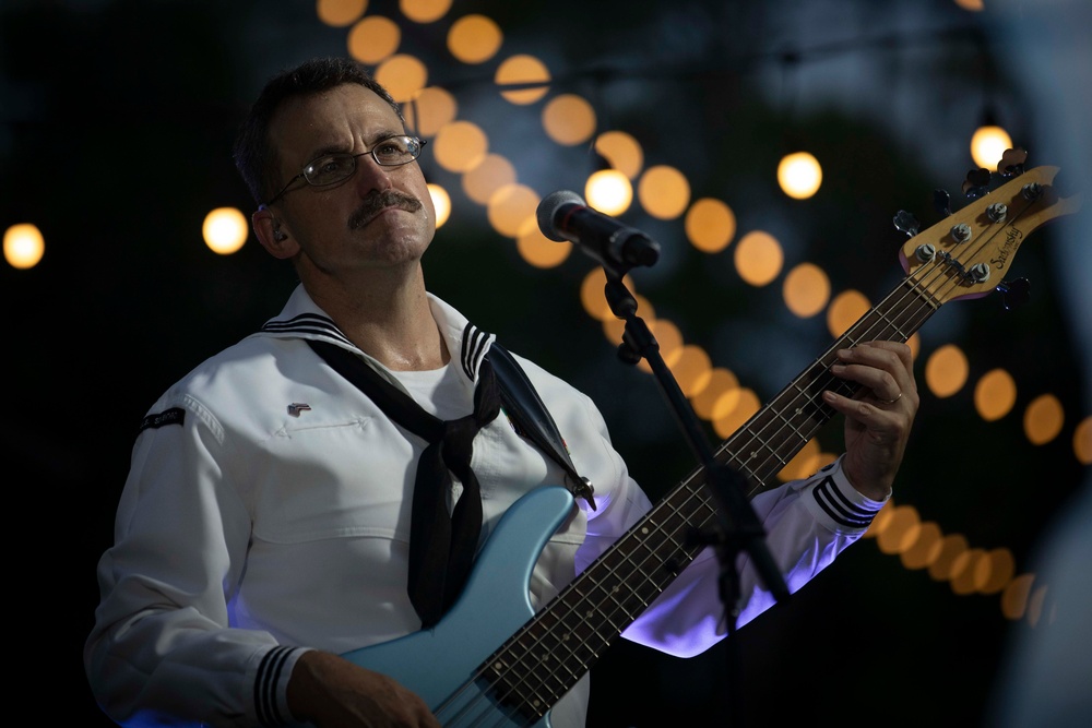 U.S 7th Fleet Band Performs in Pattaya, Thailand
