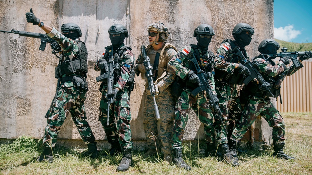 U.S. Marines, Indonesian Forces conduct joint training during RIMPAC 2024