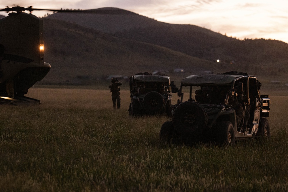 1st Recon Bn. employs ULTV for ground reconnaissance exercise