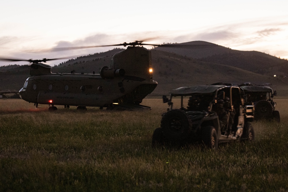 1st Recon Bn. employs ULTV for ground reconnaissance exercise