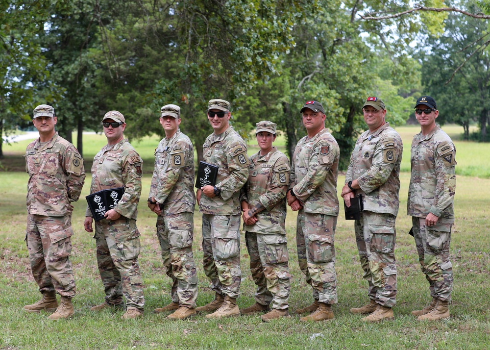 Tennessee National Guardsmen dominate 2024 TAG Pistol Match